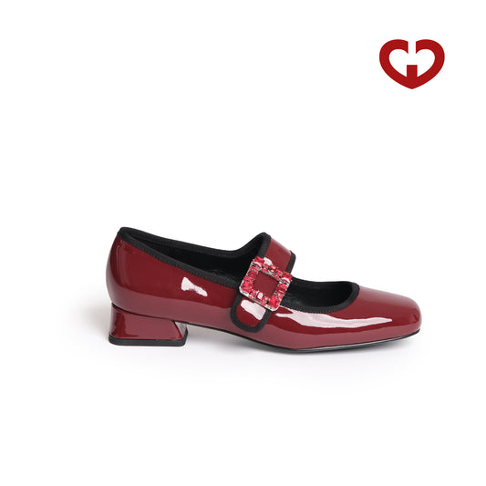 DOLL - BURGUNDY