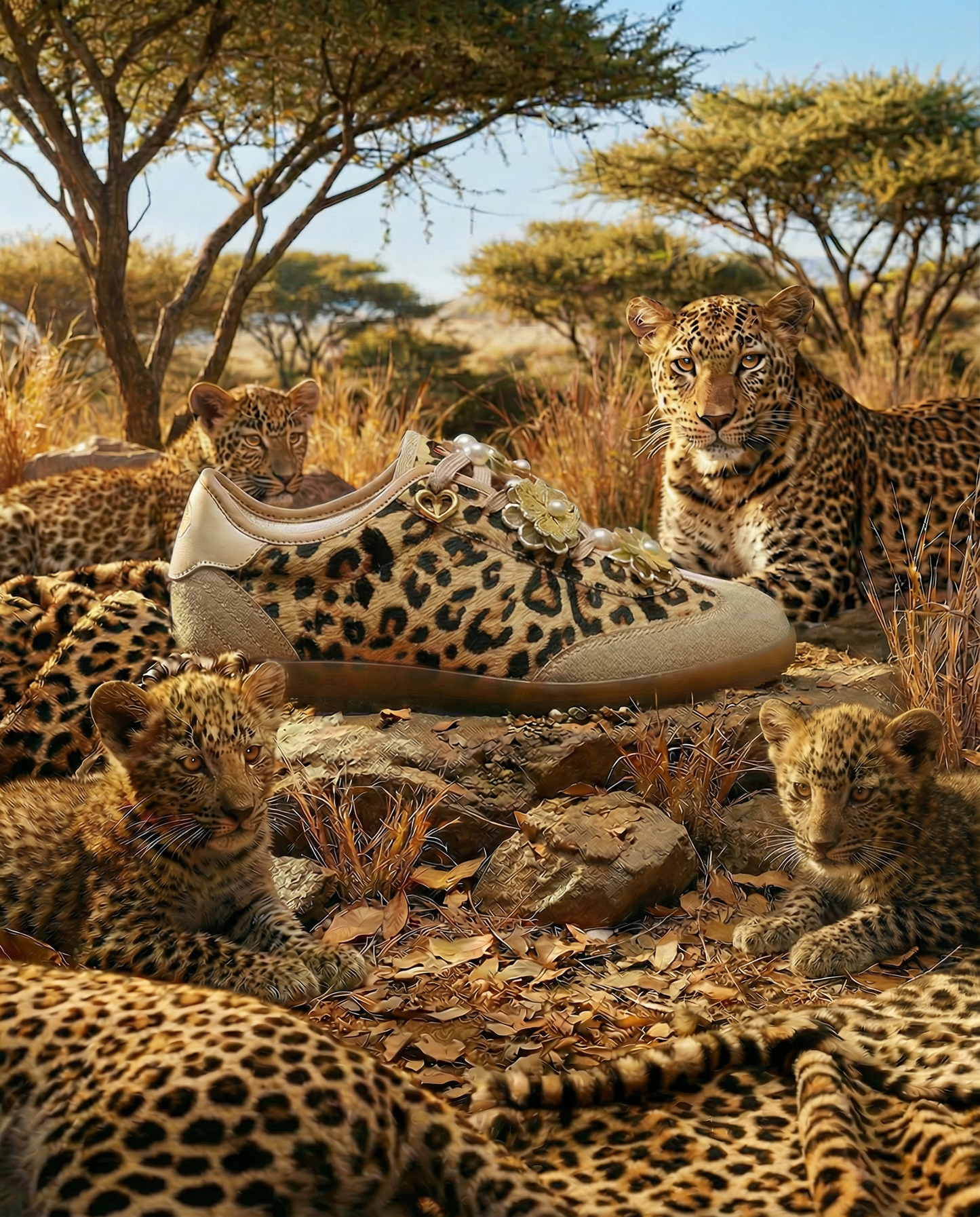 BABU PEARLS - LEOPARD